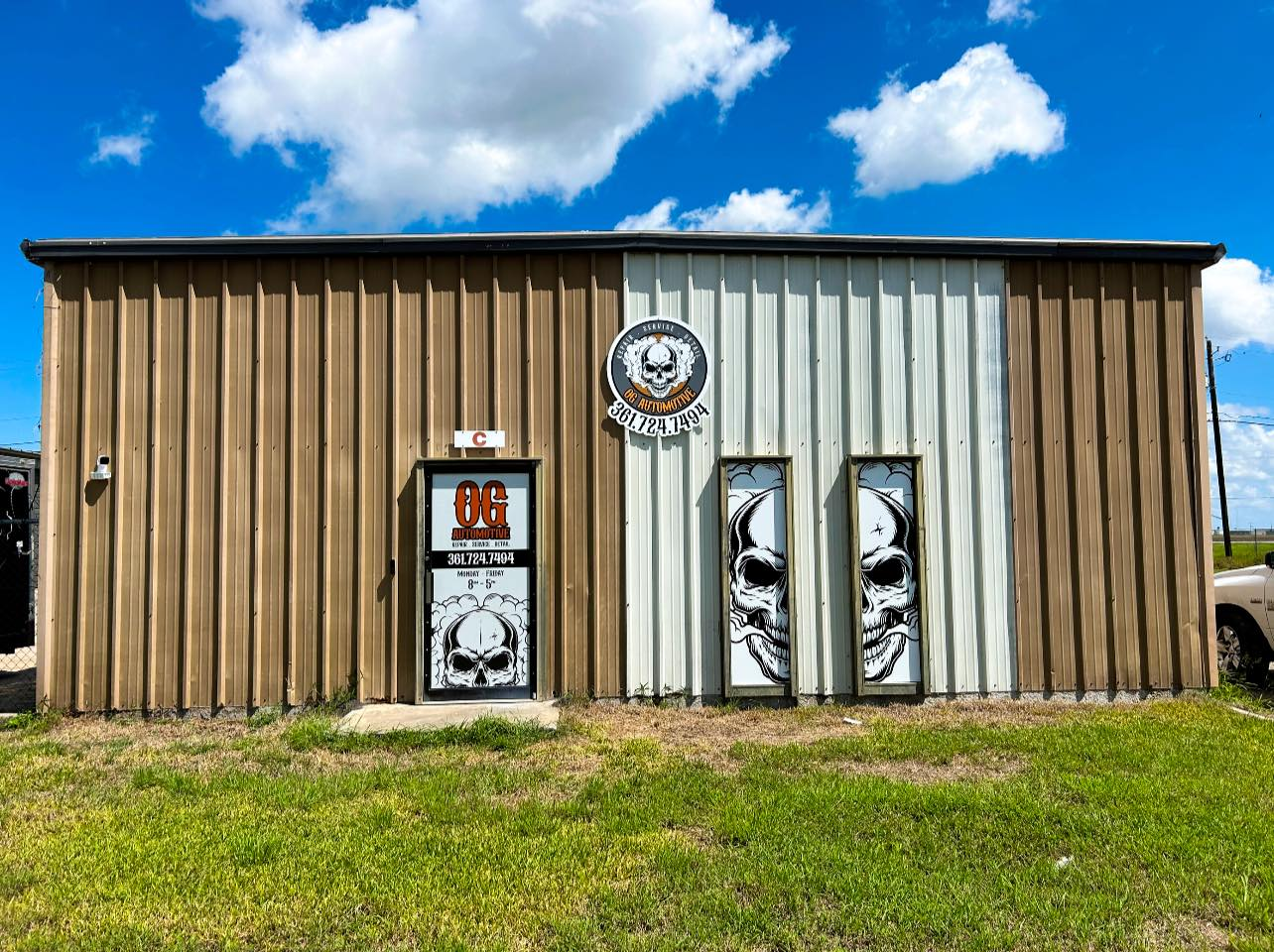 O.G. Automotive storefront